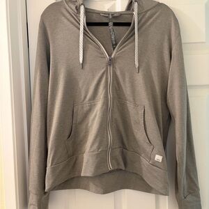 Women's Vuori Zip-Up Hoodie Sweatshirt - green, sz L